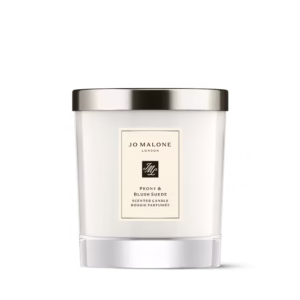 Peony & Blush Suede Scented Candle-200g
