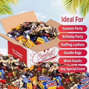 Chocolate Variety Pack, 2 Pounds Bulk Chocolate Candy For Parties, Assorted Chocolate Candy Variety Pack, Delicious Mixed Chocolate Candy Assortment Bag Bulk, Perfect For Sharing And Gifting
